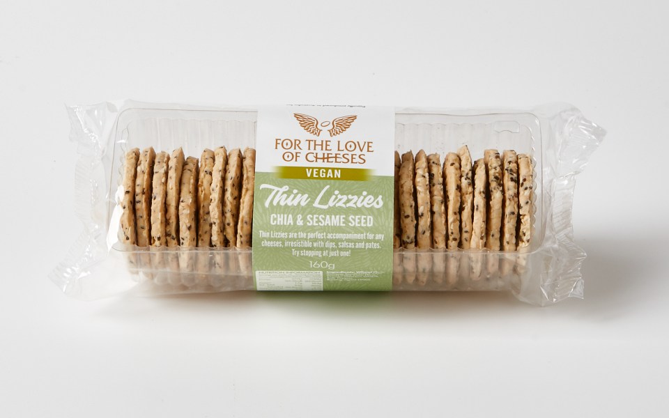 thin lizzies wafer crackers chia sesame seed