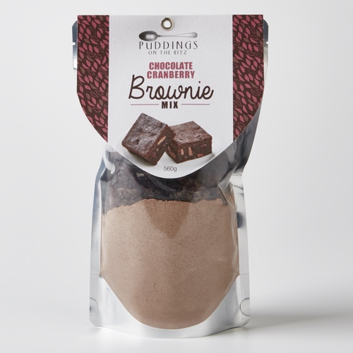 chocolate cranberry brownie mix