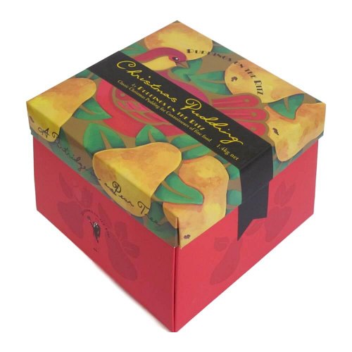 Christmas Pudding 1.4kg presentation pack partridg in a pear tree