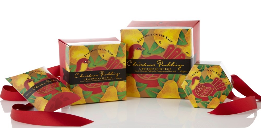 partridge in a pear tree christmas puddings